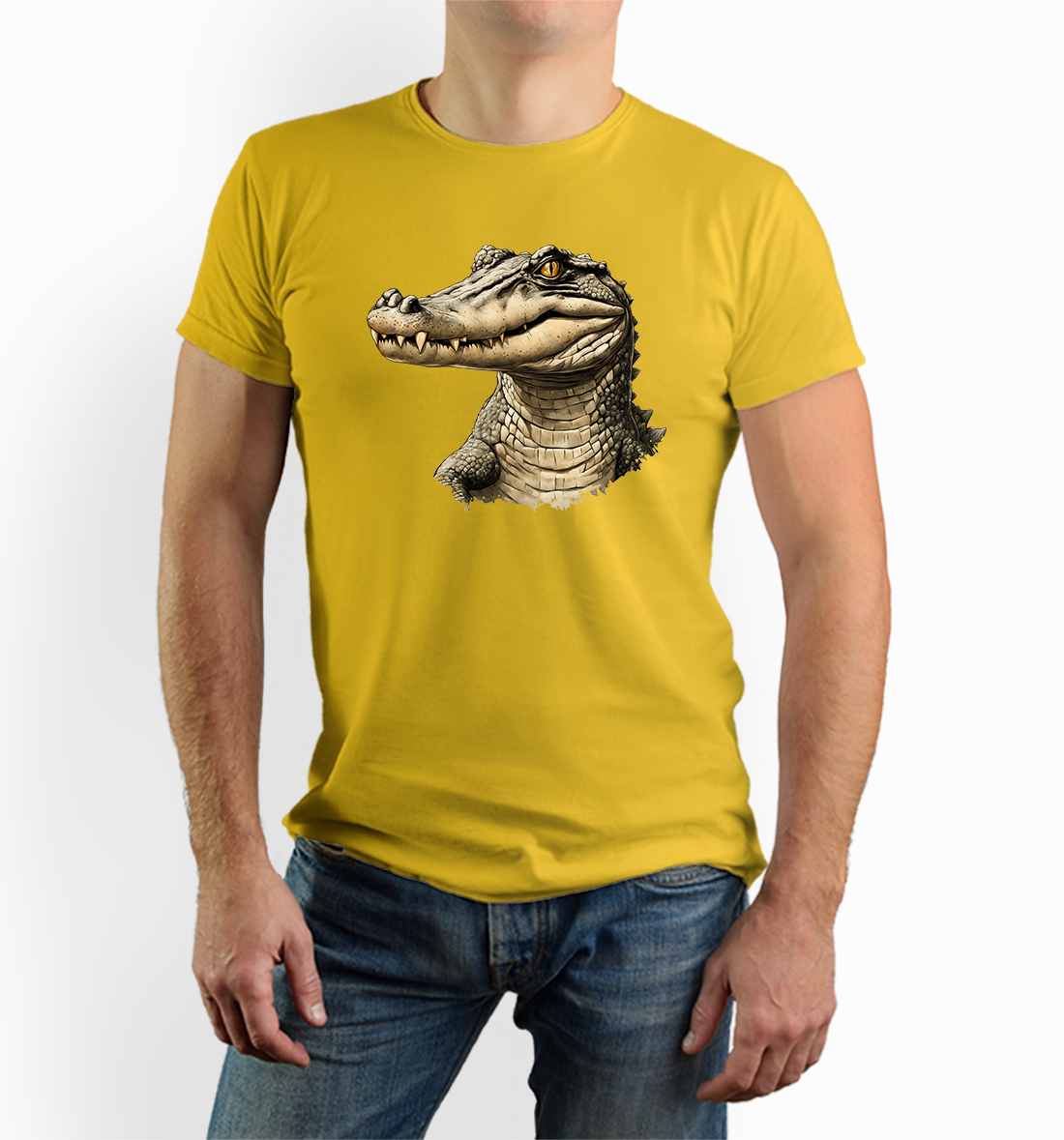 Tričko s potlačou Krokodíl 